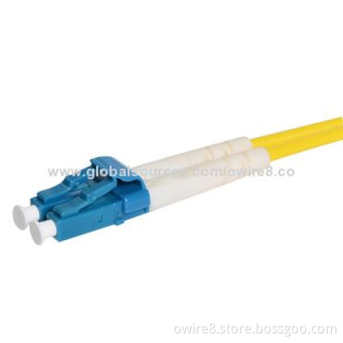 LC-LC MM OM3 Duplex Fiber Optic Patch Cord
